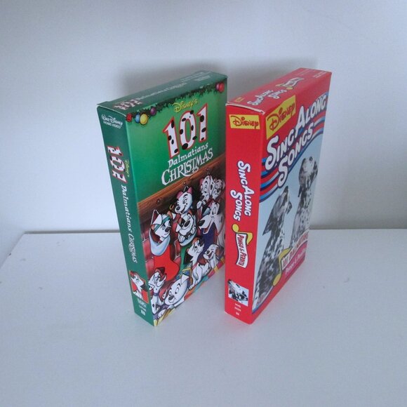 VHS Tapes - 101 Dalmatians Christmas & Dalmatians Sing Along - Picture 4 of 7